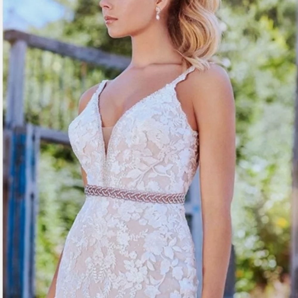 Beautiful ROSEGOLD Bridal/formal dress Sash Belt